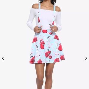 Inuyasha Sakura Suspender Skirt